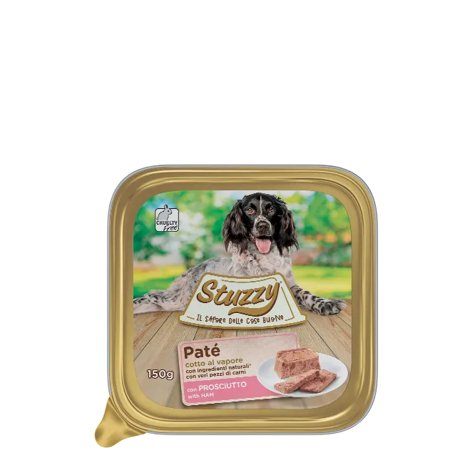 Stuzzy Paté Classico Prosciutto 150g – Cane Adulto Stuzzy Paté Classico Prosciutto 150g – Cane Adulto